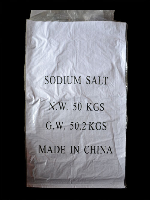 硝酸钠产品内塑外编钠盐英文包装